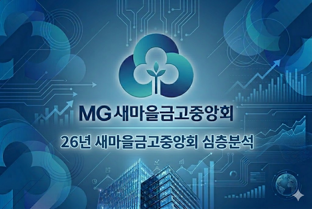 새마을금고중앙회 기업 심층분석 (26년 최신)