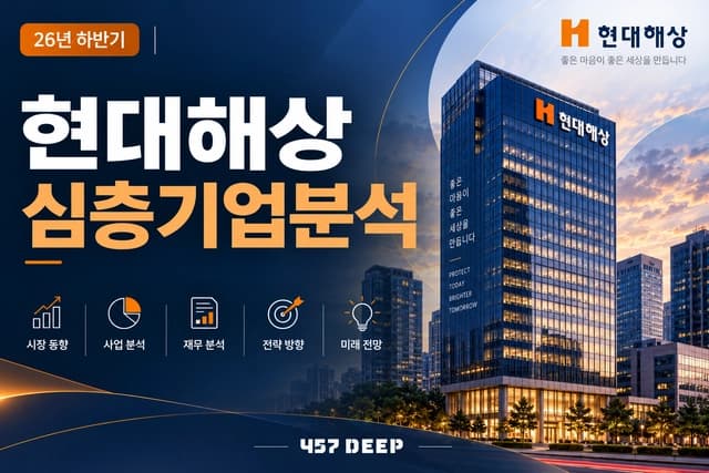 현대해상 자소서 및 면접 대비를 위한 기업 분석(최신 26년)